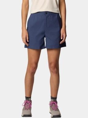 pantaloni scurti pentru drumetii pt. femei Columbia Cedar Crest Short albastru inchis 1