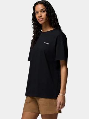 tricou cu maneci scurte pt. femei Columbia Rolling Bend Graphic Oversized Tee negru 3