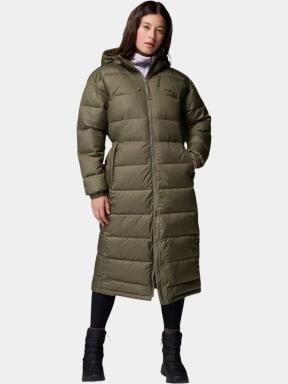 jacheta de iarna pt. femei Columbia Pike Lake  III Long Jacket verde 1