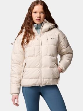 jacheta de iarna pt. femei Columbia Pike Lake III Hooded Jacket nisip 1