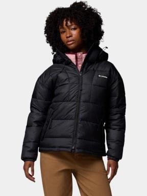 jacheta de iarna pt. femei Columbia Pike Lake III Hooded Jacket negru 1