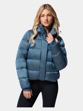 jacheta de iarna pt. femei Columbia Amaze Puff Hooded Jacket albastru 1