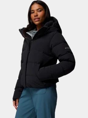 jacheta de puf pt. femei Columbia Amaze Puff Hooded Jacket negru 3