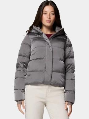 jacheta de puf pt. femei Columbia Amaze Puff Hooded Jacket maro 1
