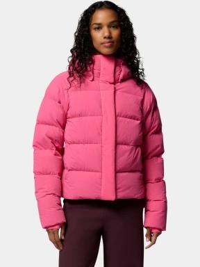 jacheta de puf pt. femei Columbia Amaze Puff Hooded Jacket magenta 1