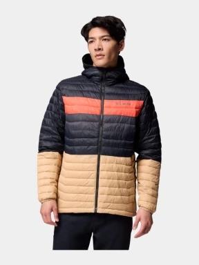 jacheta de primavara pt. barbati Columbia Powder Pass Hooded Jacket nisip 1