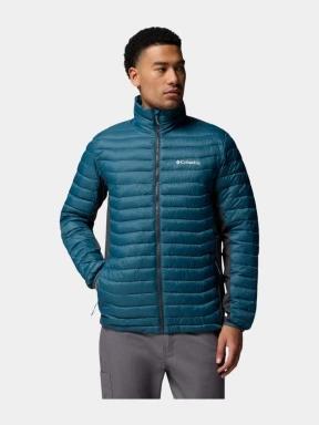 jacheta de primavara pt. barbati Columbia Powder Pass Hybrid Jacket albastru 1