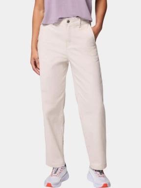 pantaloni lungi pt. femei Columbia Roc Straight Leg Pant nisip 1
