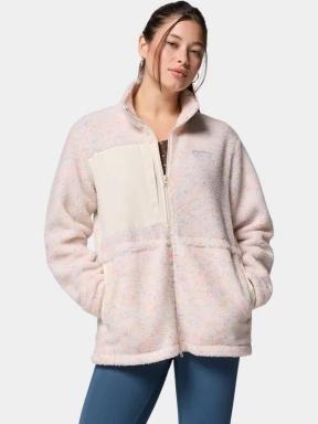 pulover polar pt. femei Columbia Stellar Path Fleece Full Zip roz 1