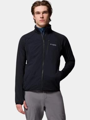 pulover polar pt. barbati Columbia Arctic Chest Hybrid Full Zip negru 1