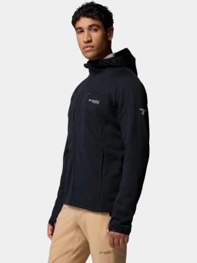 pulover polar pt. barbati Columbia Arctic Chest Bonded Full Zip  negru 3