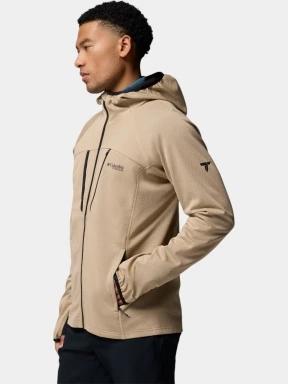 pulover polar pt. barbati Columbia Arctic Chest Bonded Full Zip  nisip 3
