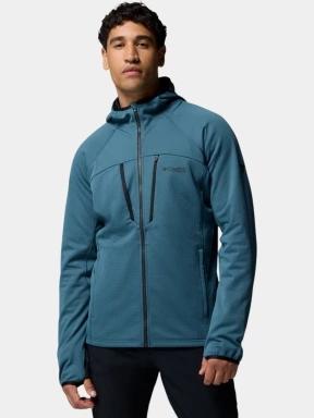 pulover polar pt. barbati Columbia Arctic Chest Bonded Full Zip  albastru 1