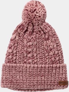 caciula cu mot pt. femei Columbia Cozy Ridge Beanie roz 1