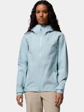 haine de ploaie pt. femei Columbia Trailborne 2.5L Shell albastru deschis 1