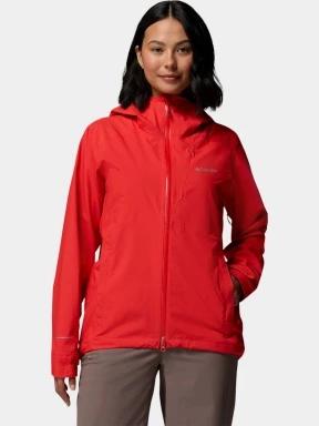 haine de ploaie pt. femei Columbia Trailborne 2.5L Shell rosu 1