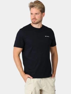 tricou cu maneci scurte pt. barbati Columbia CSC Outdoor Back Graphic Tee negru 1