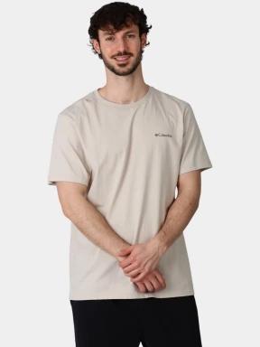 tricou cu maneci scurte pt. barbati Columbia CSC Outdoor Back Graphic Tee nisip 1