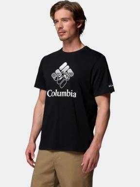 tricou cu maneci scurte pt. barbati Columbia CSC Seasonal Graphic Tee negru 3