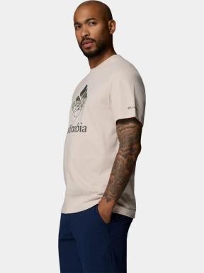 tricou cu maneci scurte pt. barbati Columbia CSC Seasonal Graphic Tee nisip 3