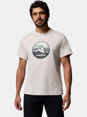 tricou cu maneci scurte pt. barbati Columbia CSC Seasonal Graphic Tee nisip 1
