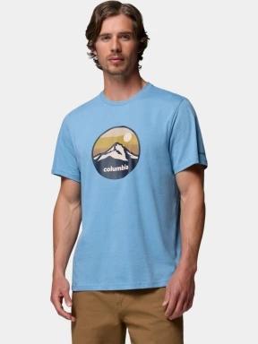 tricou cu maneci scurte pt. barbati Columbia CSC Seasonal Graphic Tee albastru 1
