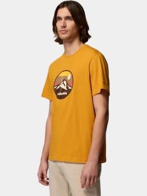 tricou cu maneci scurte pt. barbati Columbia CSC Seasonal Graphic Tee portocaliu 3