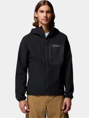 pulover softshell pt. barbati Columbia Tall Heights III Hooded Softshell negru 1