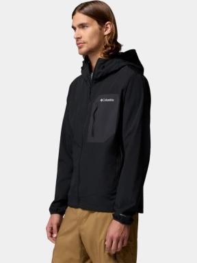 pulover softshell pt. barbati Columbia Tall Heights III Hooded Softshell negru 3