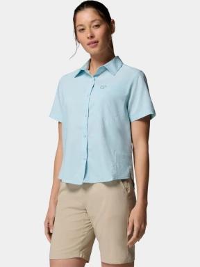 camasa cu maneci scurte pt. femei Columbia Silver Ridge Utility II Short Sleeve Shirt albastru deschis 3
