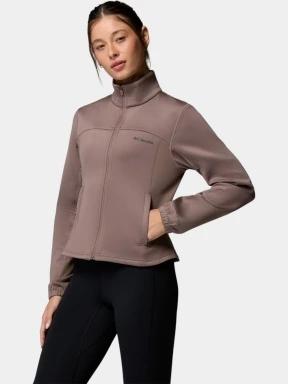 pulover polar pt. femei Columbia Sloan Crest Spacer Fleece Full Zip gri 3