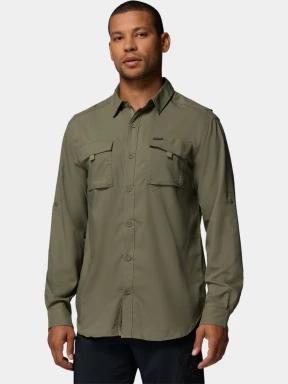 camasa cu maneci lungi pt. barbati Columbia Silver Ridge Utility II Long Sleeve Shirt verde inchis 1
