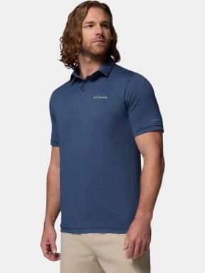 tricou cu guler pt. barbati Columbia Parsons Point Polo albastru inchis 3