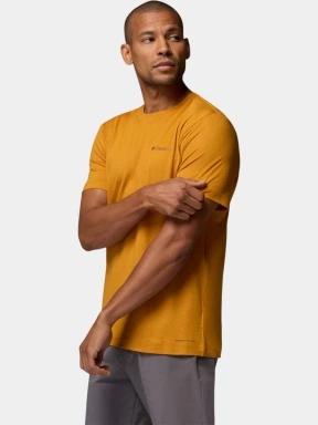 tricou pentru sport, cu maneci scurte pt. barbati Columbia Parsons Point Short Sleeve Back Graphic Tee portocaliu 3