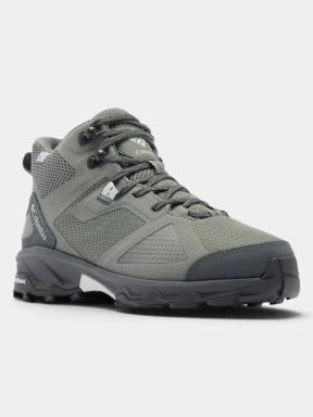 bocanci de drumetie impermeabili pt. femei Columbia Peakfreak Hera II Outdry Mid verde 1