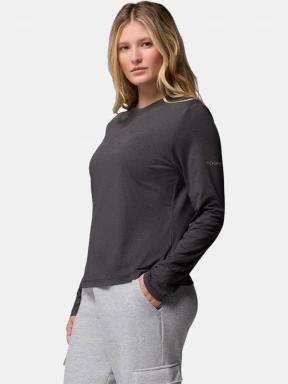 tricou cu maneci lungi pt. femei Columbia Parsons Point Long Sleeve Graphic Tee negru 3