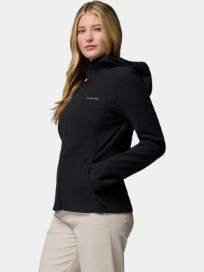 pulover cu gluga pt. femei Columbia Star Valley Hooded Full Zip negru 3