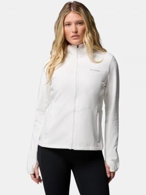 pulover cu gluga pt. femei Columbia Star Valley Hooded Full Zip nisip 1
