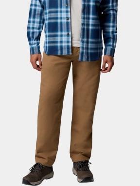 pantaloni lungi pt. barbati Columbia Pitchstone Warm Lined Pant maro 1