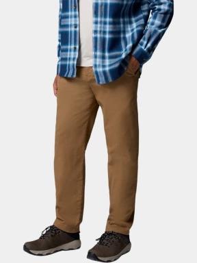 pantaloni lungi pt. barbati Columbia Pitchstone Warm Lined Pant maro 3