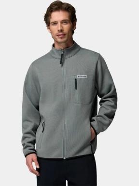 pulover polar pt. barbati Columbia Sweater Weather Full Zip verde 1