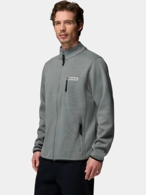 pulover polar pt. barbati Columbia Sweater Weather Full Zip verde 3