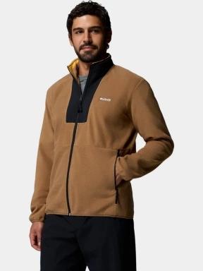 pulover polar pt. barbati Columbia Sequoia Grove II FZ Fleece oliv 3