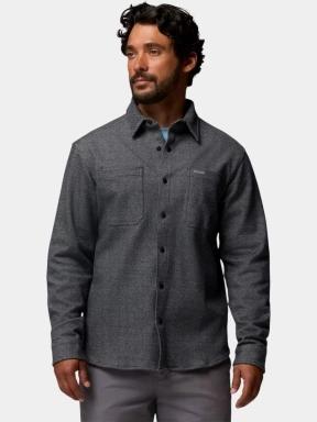 camasa cu maneci lungi pt. barbati Columbia Twill River Long Sleeve Knit Shirt negru 1