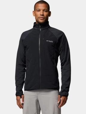 strat intermediar hibrid pt. barbati Columbia Arctic Crest II Hybrid Full Zip negru 1
