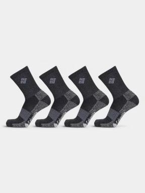 ciorapi pt. barbati Columbia 4PP Moisture Control Basic Crew negru 1
