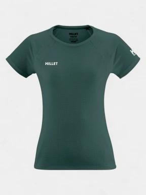 tricou pentru sport, cu maneci scurte pt. femei Millet Fusion TS SS W verde 1