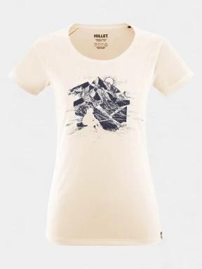 tricou pentru sport, cu maneci scurte pt. femei Millet Tana TS SS W galben 1