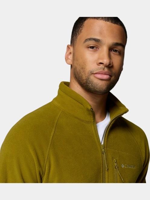pulover polar pt. barbati Columbia Fast Trek II Full Zip Fleece verde 7