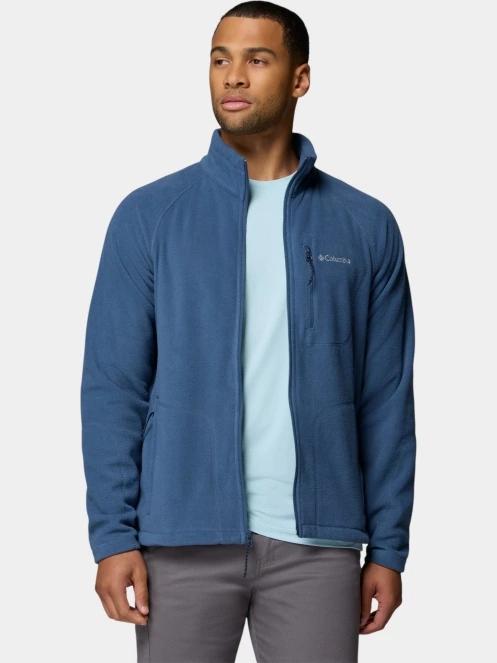 pulover polar pt. barbati Columbia Fast Trek II Full Zip Fleece albastru 6